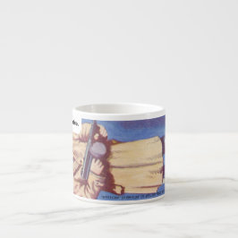 "Crime Club" Espresso Mok