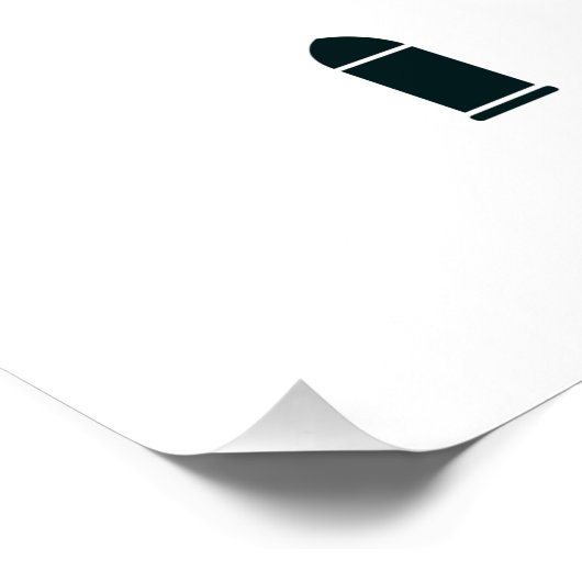 Crime Free Nation - Glossy Poster (Hoek)