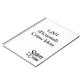 Crime Ideeën Journal Notitieboek (Linkerzijde)