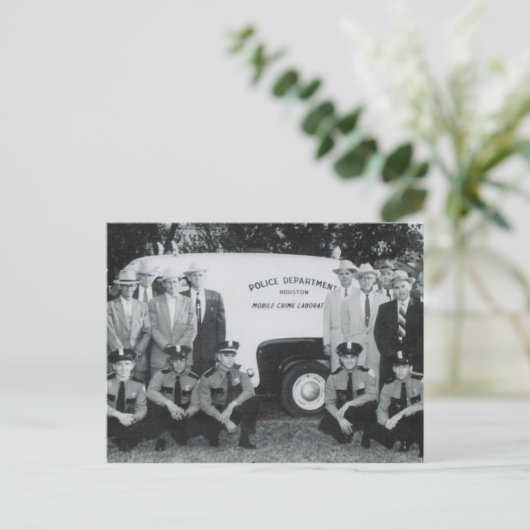 CRIME LAB #35 BRIEFKAART (Staand voorkant)