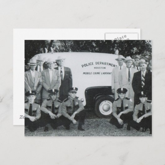 CRIME LAB #35 BRIEFKAART (Voorkant / Achterkant)