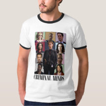 Crime Profiler Team Grafisch T-shirt voor Mannen