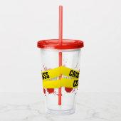 Crime Scene Acryl Drinkbeker (Rechts)