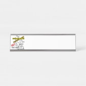 Crime Scene Bureau Naambordje (Voorkant)