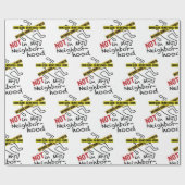 Crime Scene Cadeaupapier (Vlak)