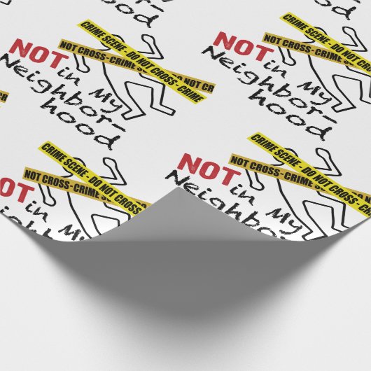 Crime Scene Cadeaupapier (Hoek)