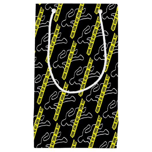 Crime Scene Chalk Mark Klein Cadeauzakje (Voorkant)