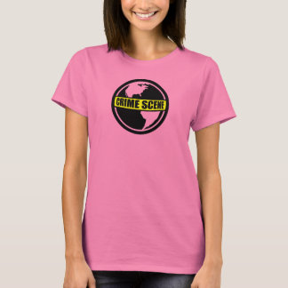 Crime Scene Earth T-shirt