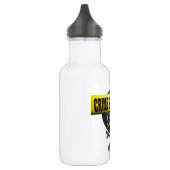 "Crime Scene" Eco-Art-waterfles Waterfles (Links)