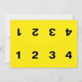 Crime Scene Evidence Marker Kaart (Voorkant)