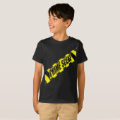 Crime Scene Forensic Tape Police Science Investiga T-shirt (Voorkant volledig)