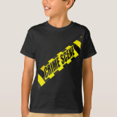 Crime Scene Forensic Tape Police Science Investiga T-shirt (Voorkant)