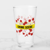 Crime Scene Glas (Voorkant)