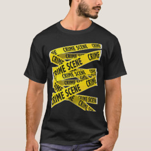 Crime Scene Investigation Tape Forensic Science T-shirt