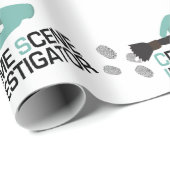 Crime Scene Investigator Cadeaupapier (Rol Hoek)