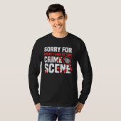 Crime Scene Investigator Criminology & Forensic Sc T-shirt (Voorkant volledig)