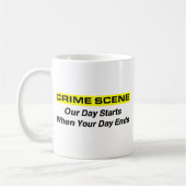 Crime Scene Investigator Koffiemok (Links)