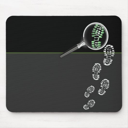 Crime Scene Investigator Mousepad Muismat (Voorkant)