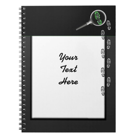 Crime Scene Investigator Notebook Notitieboek (Voorkant)