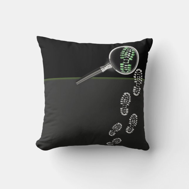 Crime Scene Investigator Pillow Kussen (Voorkant)
