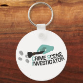 Crime Scene Investigator Sleutelhanger (Voorkant)