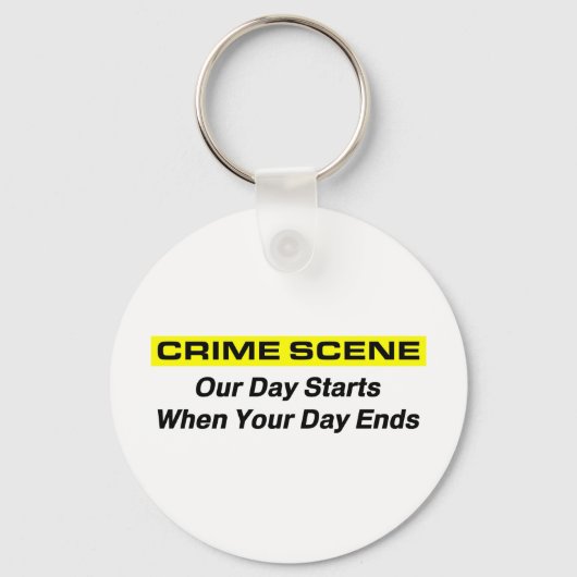 Crime Scene Investigator Sleutelhanger (Voorkant)