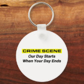 Crime Scene Investigator Sleutelhanger (Voorkant)