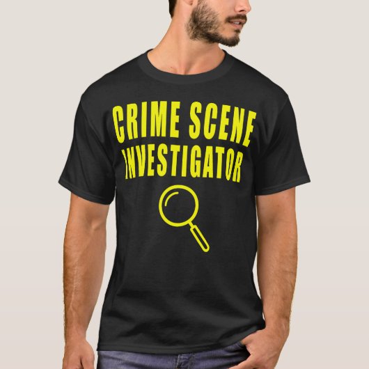 Crime Scene Investigator T-shirt (Voorkant)
