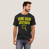 Crime Scene Investigator T-shirt (Voorkant volledig)