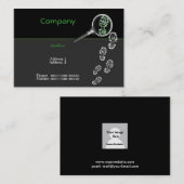 Crime Scene Investigator Visitekaartje (Voorkant / Achterkant)