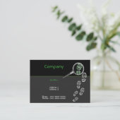 Crime Scene Investigator Visitekaartje (Staand voorkant)