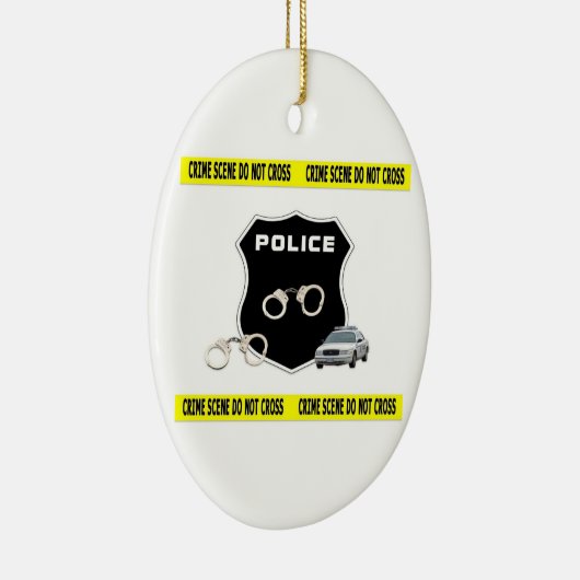 Crime Scene Keramisch Ornament (Rechts)