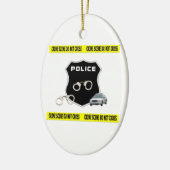 Crime Scene Keramisch Ornament (Links)