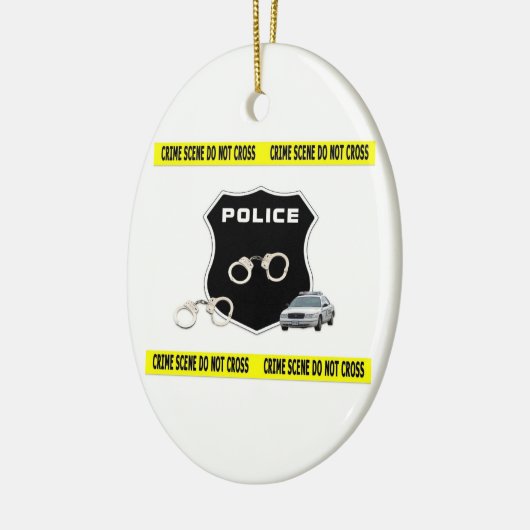 Crime Scene Keramisch Ornament (Links)