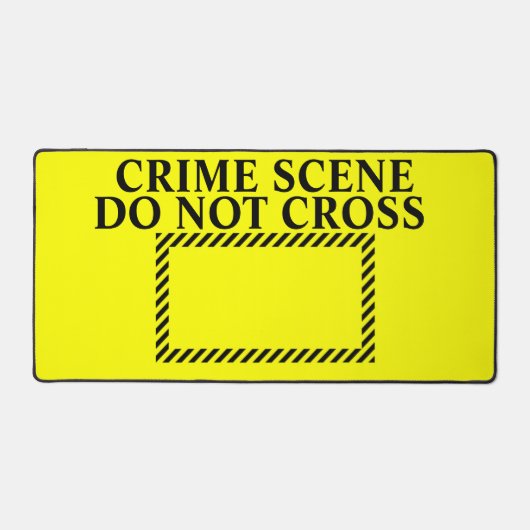 Crime Scene kruist niet Bureaumat (Voorkant)