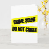 Crime Scene kruist niet Kaart (Gele Bloem)