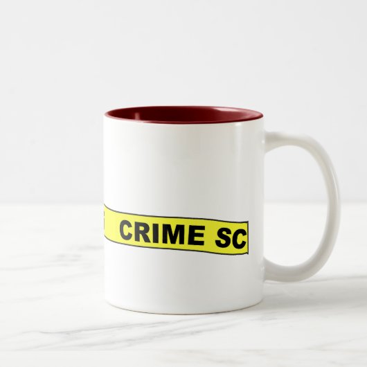 Crime Scene kruist niet - Mok (Rechts)