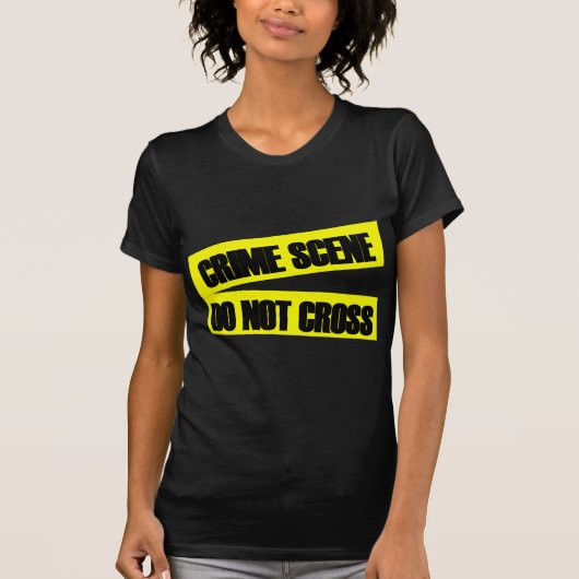 Crime Scene kruist niet T-shirt (Voorkant)
