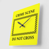 Crime Scene kruist niet Vierkante Klok (Hoek)