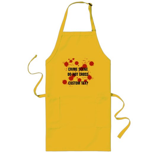 Crime Scene Lang Schort (Voorkant)