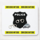 Crime Scene Muismat (Voorkant)