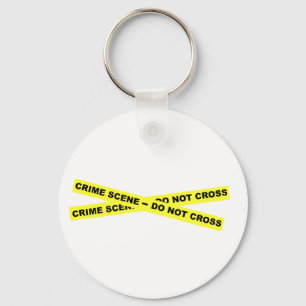 Crime Scene - niet dwars Sleutelhanger