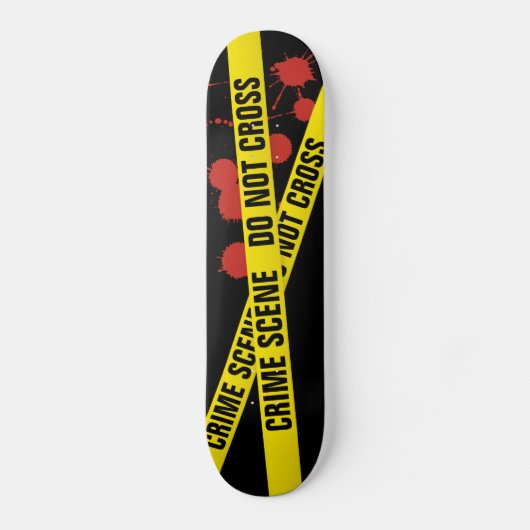 Crime Scene Persoonlijk Skateboard (Voorkant)