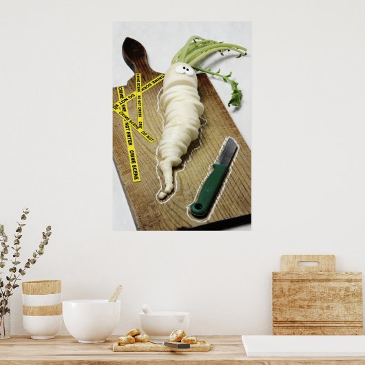 Crime Scene Poster (Keuken)