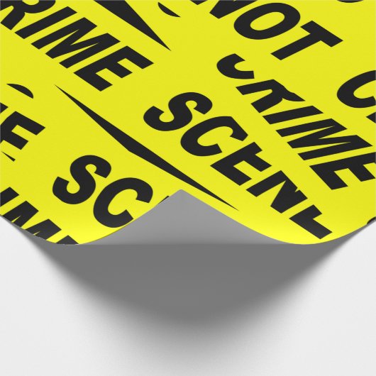 Crime Scene-tape Cadeaupapier (Hoek)