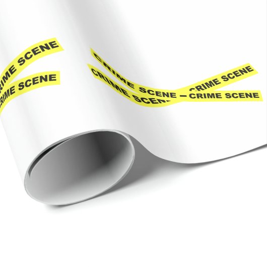 Crime Scene-tape Cadeaupapier (Rol Hoek)