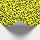 Crime Scene-tape Cadeaupapier (Hoek)