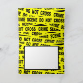 Crime Scene-tape Kaart (Binnen)