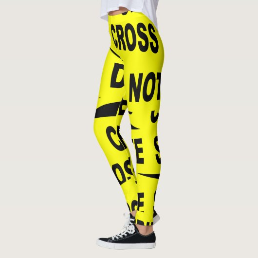 Crime Scene-tape Leggings (Links)