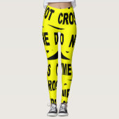 Crime Scene-tape Leggings (Voorkant)